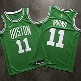 Celtics 11 Kyrie Irving Green Printed Nike Swingman Jersey,baseball caps,new era cap wholesale,wholesale hats